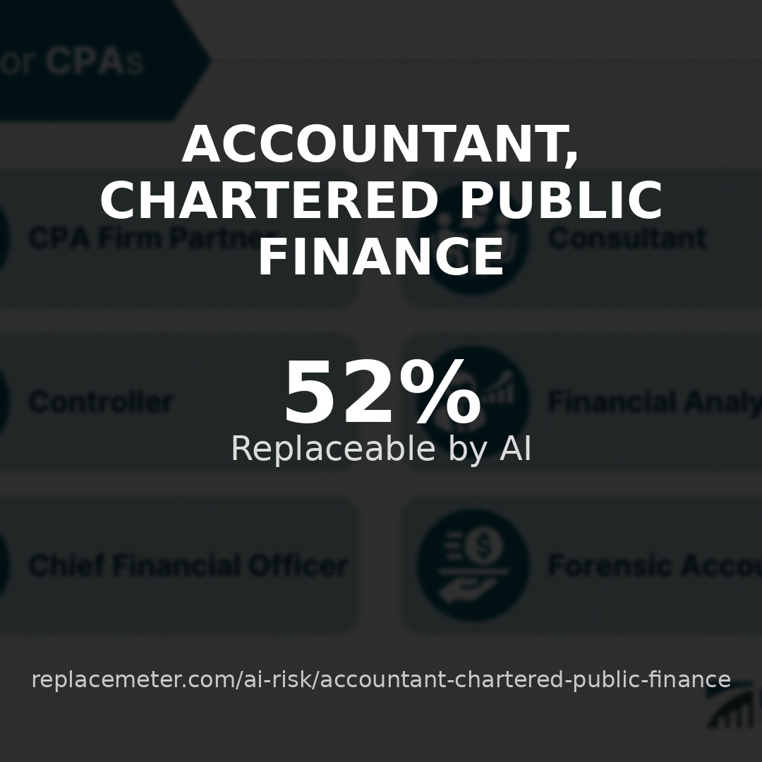 Accountant, chartered public finance