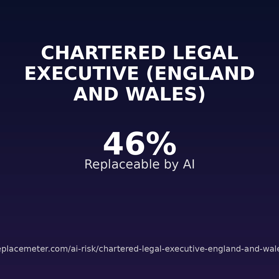 Chartered legal executive (England and Wales)