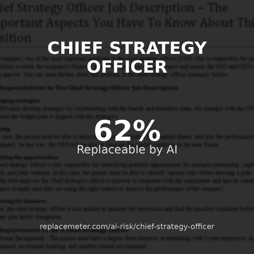 Chief Strategy Officer
