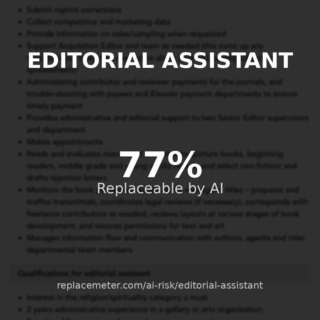 Editorial assistant