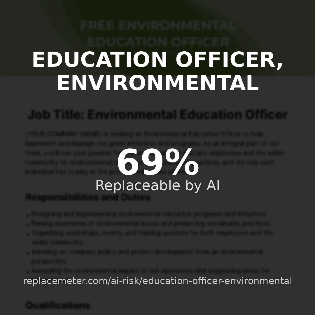 Education officer, environmental
