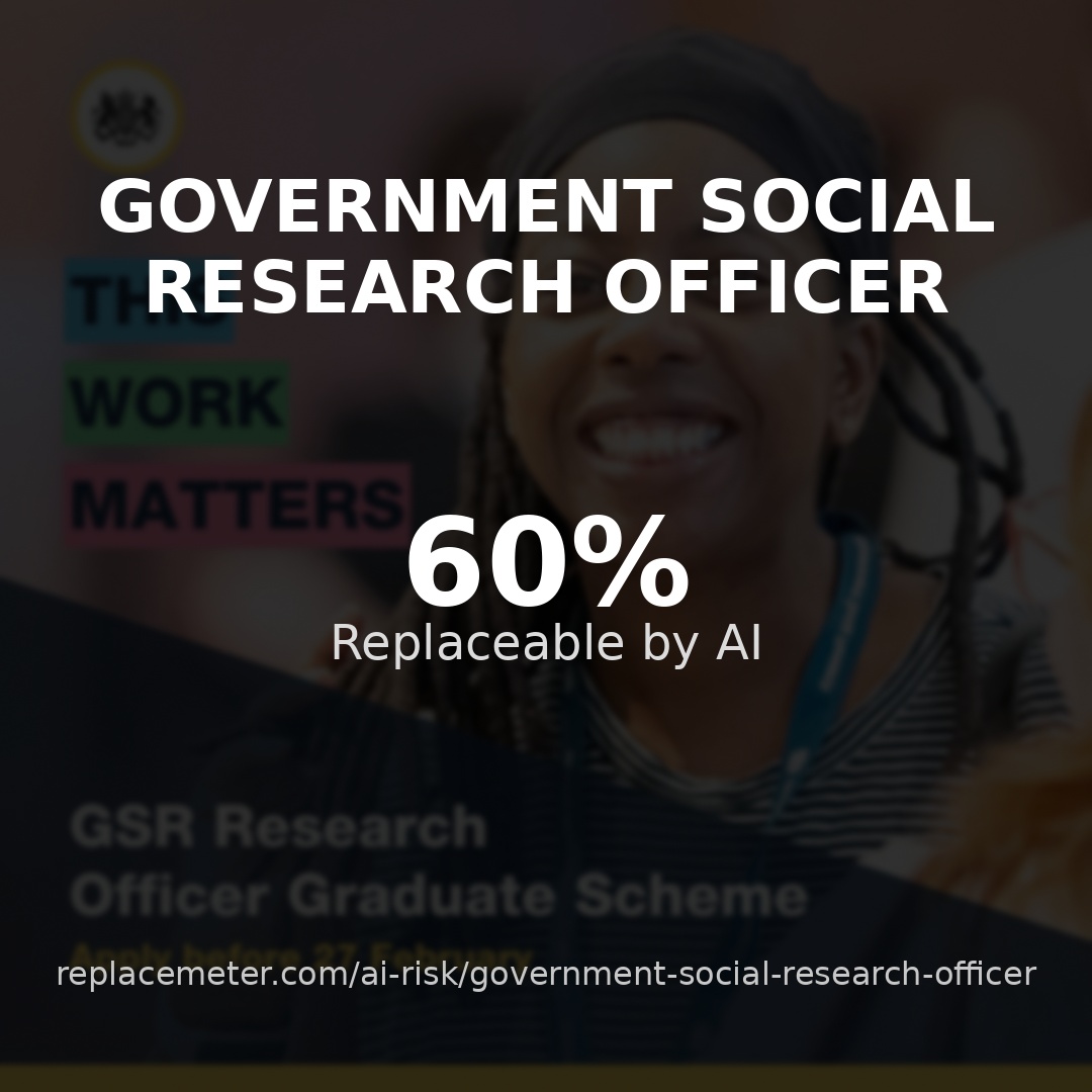 Government social research officer