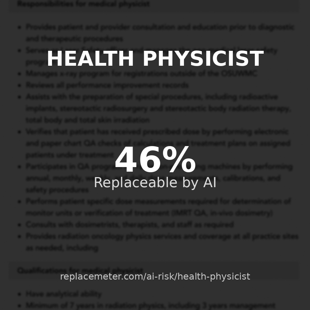Health physicist