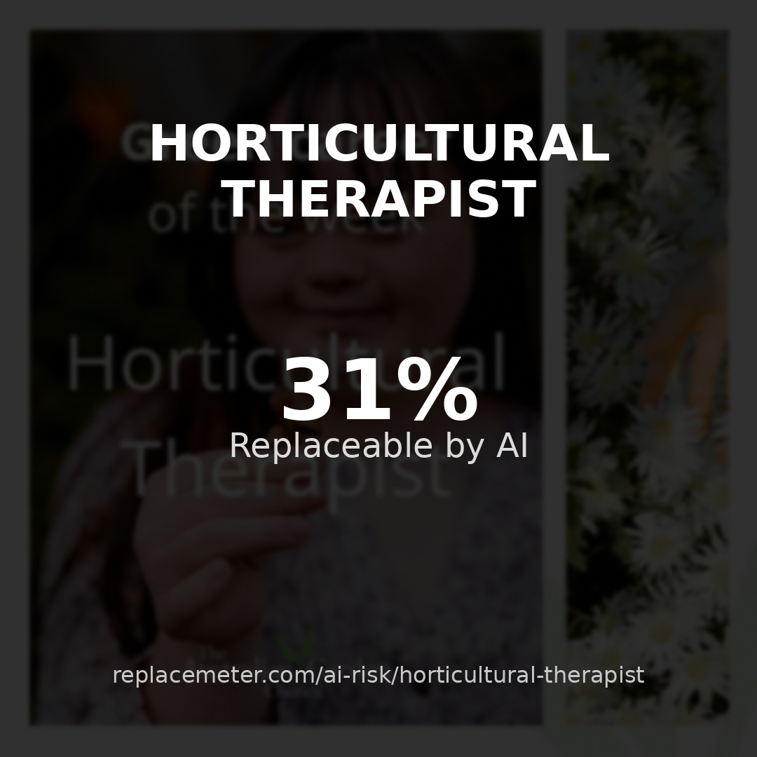 Horticultural therapist