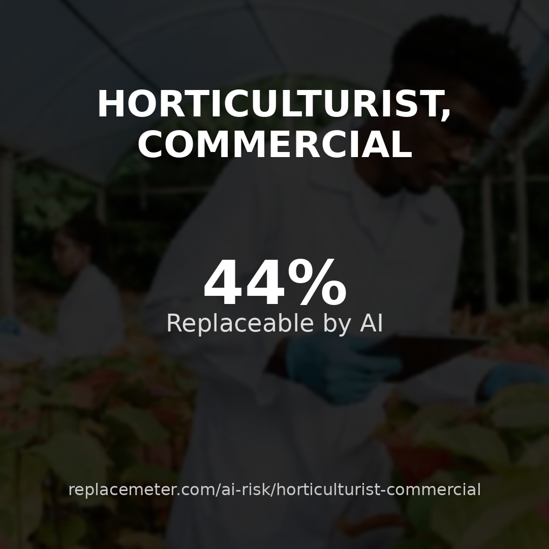 Horticulturist, commercial