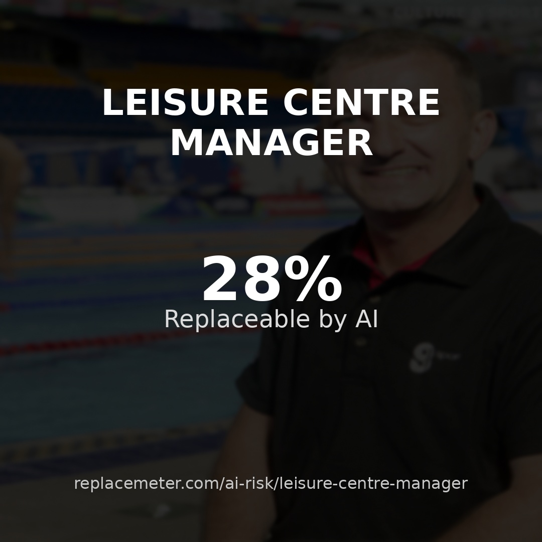 Leisure centre manager