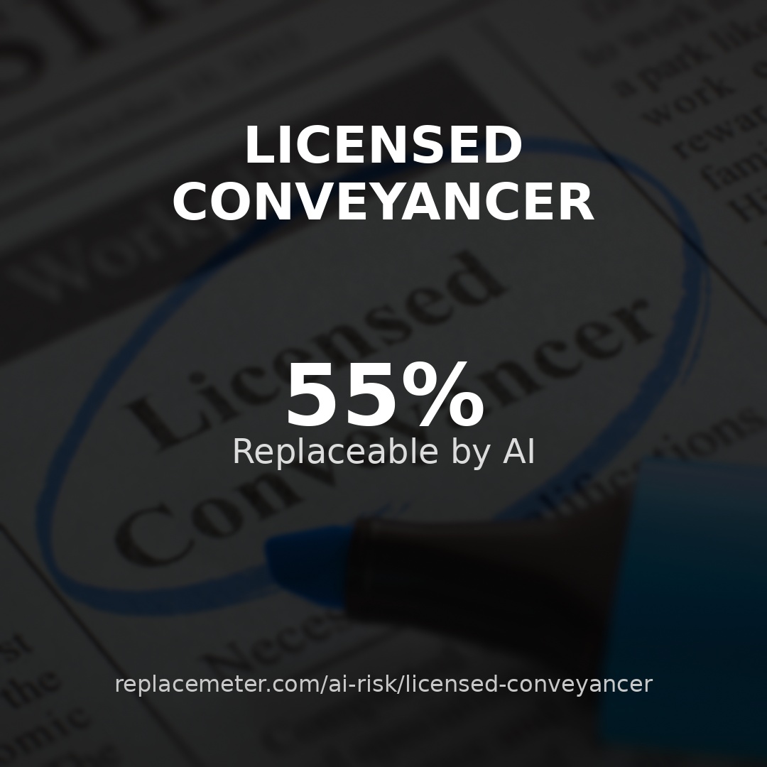 Licensed conveyancer