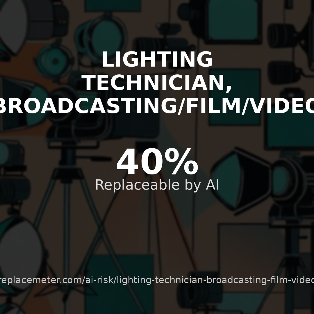 Lighting technician, broadcasting/film/video