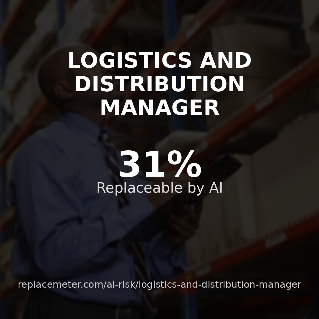 Logistics and distribution manager