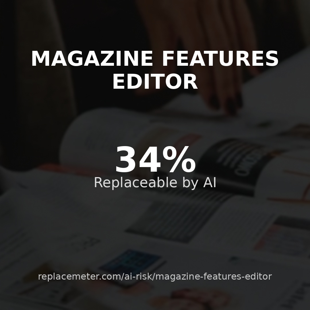 Magazine features editor