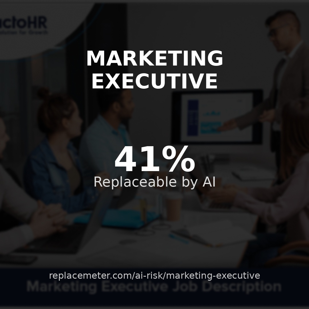 Marketing executive