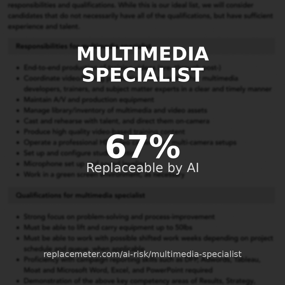 Multimedia specialist