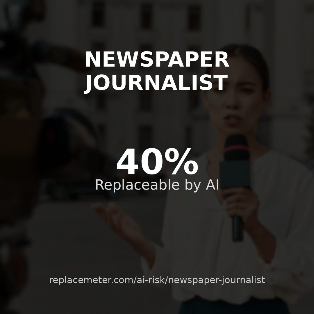 Newspaper journalist