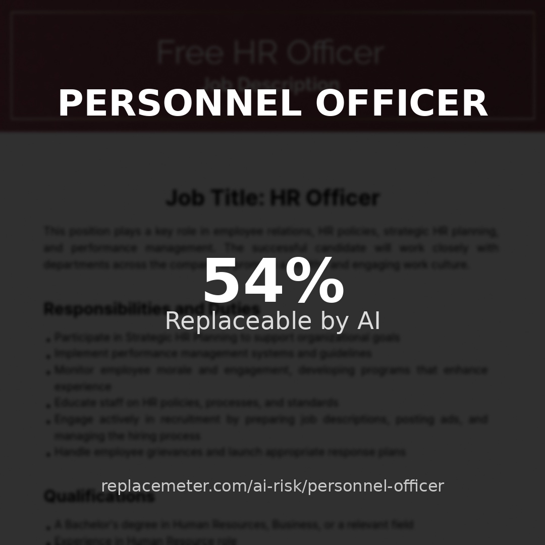 Personnel officer