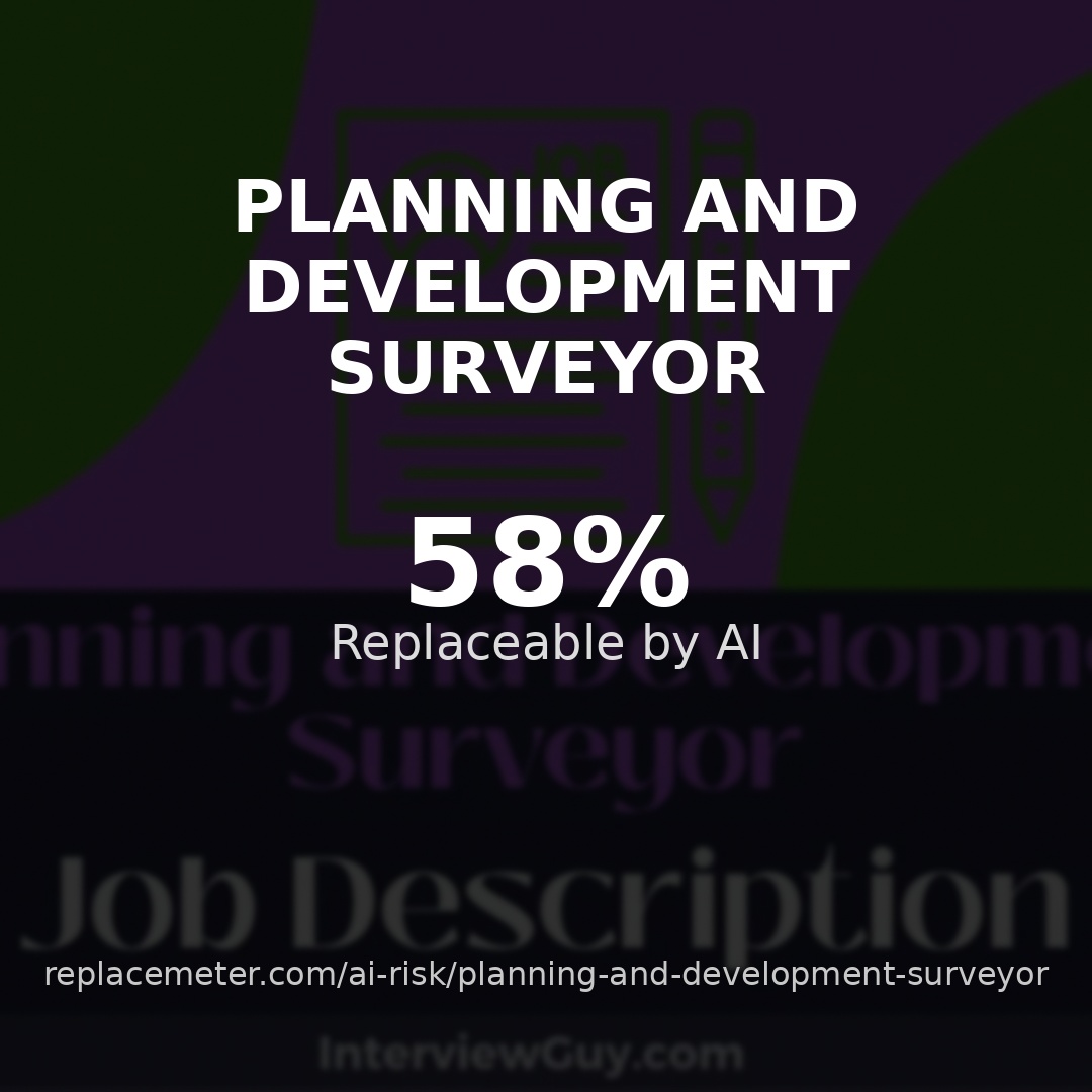 Planning and development surveyor