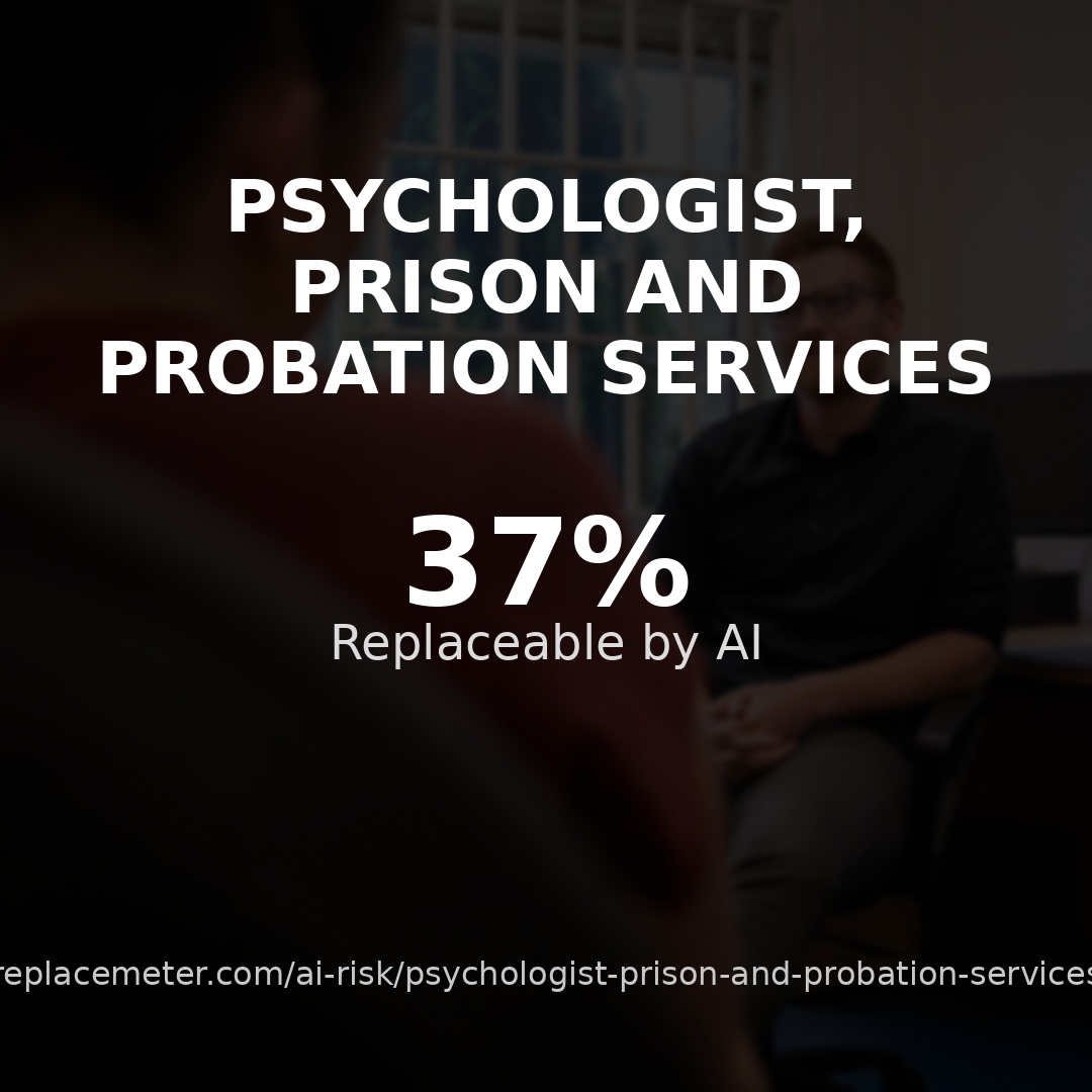 Psychologist, prison and probation services